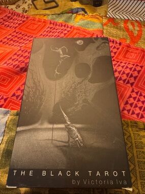 The Black Tarot by Victoria Iva - Black Box Deck